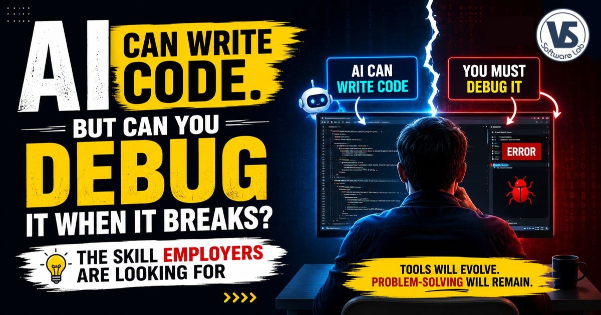 AI Can Write Code. But Can You Debug It When It Breaks? The Skill Employers Are Looking For